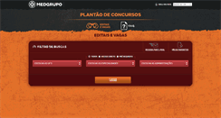 Desktop Screenshot of concursos.medgrupo.com.br